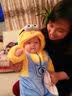 奇乐兔冬款加厚婴儿连体衣哈衣宝宝爬服新生儿衣服0-3岁卡通夹棉外出服 986棕色 66cm 码(身高59-66CM)3-6个月 实拍图