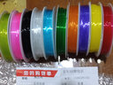 XD水晶弹力线手工材料穿手链饰品皮筋松紧线绳串佛珠子配件xd001 0.8mm粗 10个不同色一包 实拍图