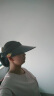 riguang/日光之下遮阳帽女士可折叠防晒卷帽大沿日本太阳帽进口镜片防紫外线遮脸户外骑车空顶大檐帽 黑色点点 实拍图