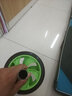 蒙拓嘉 健腹轮腹肌轮家用静音收腹机双轮滚轮健腹器运动健身器材套装 双轮绿色(轮直径约16.5CM) 实拍图