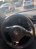 徐记 真皮手缝方向盘套适用大众迈腾ID.4X途观L朗逸id3速腾帕萨特探岳 黑皮+左右afc翻毛-黑线 所有车型可定制 实拍图