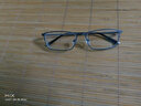 帕斯贝奇近视眼镜男纯钛超轻大脸眼镜架配度数变色散光蔡司旗下镜片眼睛框 大码-枪灰色 赠1.56非球面镜片 实拍图