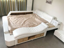 佐特 床皮床双人床 现代简约主卧多功能电动按摩储物真皮大床婚床1.8 单床（颜色下单备注） 智能旗舰版【框架结构】 实拍图