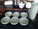 祥业 汝窑红茶泡茶具耐热玻璃泡茶壶陶瓷过滤冲茶器普洱绿茶茶杯 红茶泡+6杯 实拍图