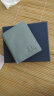佐尔丹妮钱包男士短款学生超薄韩版迷你小钱夹真皮多卡位竖款卡包 A185灰蓝色 实拍图