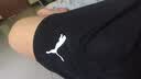彪马（PUMA） 男裤运动长裤秋季新款T7 收口针织休闲裤跑步训练健身小脚裤 672511-01/针织/黑色/新货上市 XL 实拍图