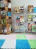 正八 拼接地毯绒面泡沫拼图地毯防滑加厚客厅门厅儿童卧室床边满铺拼接地毯榻榻米 浅蓝色 实拍图