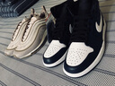 耐克（NIKE）男鞋 2025冬季新款AIR JORDAN 1运动鞋透气缓震时尚休闲篮球鞋 帆白/火焰红/淡象牙白/麻黄/学院灰 41 实拍图