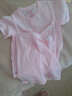 优奇婴儿衣服夏季套装宝宝夏装短袖儿童夏装分体两件半袖套装空调睡衣 【小兔子组合】爱心 73 实拍图