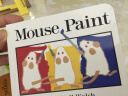 老鼠作画 英文原版绘本Mouse Paint 老鼠作画 纸板书 吴敏兰 廖彩杏推荐主题书单 少儿童色彩艺术启蒙 实拍图