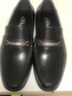 宾度【官方发售】男鞋皮鞋男款头层牛皮耐磨男士商务休闲鞋英伦爸爸鞋 黑色(欧码) 37 实拍图