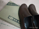 厨王厨师鞋厨房工作鞋劳保鞋耐磨防水防滑防油一脚蹬休闲皮鞋 厨王2号/棕色款（防滑防水） 45 实拍图
