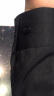 佐马仕 （ZUOMASHI） 长袖衬衫女商务休闲职业装正装衬衣修身工装OL酒店通勤工作服 MV657纯黑色（V·领） L/37（100斤-110斤） 实拍图