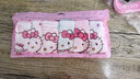 Hello Kitty女童内裤棉儿童短裤透气薄款平角裤女孩三角裤中大童四角裤底裤 【5条装 C款 】 5条平角 254- 5条 120 M 参考身高 105-115 实拍图