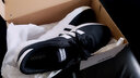 阿迪达斯（adidas）男鞋 2025秋冬季新款 运动鞋时尚老爹鞋休闲鞋舒适网面透气跑步鞋 黑武士色跑步鞋 44 (270mm) 实拍图