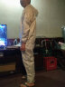 翰洋洁净 防尘服分体带帽子 无尘服 防静电服工作服连帽洁净服 无尘车间净化服 男女工业粉尘防护服 白色（连帽上衣+裤子） L 实拍图