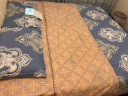 博洋（BEYOND）博洋家纺四件套纯棉被套床单枕套简约全棉套件单四季双人被罩被单 花季物语（黄） 1.8米/6英尺床 实拍图