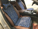 亦春天（Always Spring）高端小蛮腰汽车坐垫四季通用亚麻冰丝双面奔驰奥迪单片高感夏凉垫 玛驰紫（麻/绒双面） 实拍图