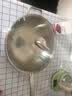 plazotta seit 1893德国 不锈钢蒸屉 无涂层烹饪不粘锅锅具32cm燃气明火通用炒锅 不锈钢炒锅（带盖） 32cm 实拍图