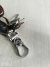 迪加伦 高档 汽车钥匙扣 男士 女士 钥匙环圈 车用钥匙扣绳 金属 钥匙链挂件 汽车用品 大众车标logo钥匙扣 实拍图