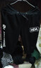 阿尼三冰丝七分裤男夏季新款青少年韩版潮流裤子男士薄款运动休闲裤短裤 03款   黑色 L 实拍图