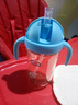 小泰克（little tikes）儿童吸管杯学饮杯鸭嘴杯PPSU奶瓶防漏带重力球水杯宝宝喝奶水杯 PPSU水杯 蓝色 270ml 赠奶嘴盖 实拍图