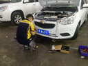 【汽车堂联盟】安装倒车雷达服务 前探头 实拍图