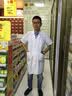 迪塞雅医生白大褂长袖护士服修身白大衣医用女工作服实验药店房工衣定制 纯白（男款短袖） M 实拍图