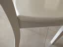 鲁菲特餐桌家用中式全实木餐桌椅组合可伸缩客厅餐桌方圆两用饭桌餐桌 1.38米象牙白色【全实木】 一桌6椅 实拍图