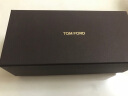 TOM FORD 汤姆福特眼镜太阳镜女款金色镜框灰色渐变镜片 TF565 28B 58MM 实拍图