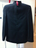 HAIPAIHAOYU 中山装男立领修身商务单件外套 1665黑色单上衣 XXXL/185 实拍图