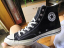 匡威（Converse）男鞋女鞋 ALL STAR系列经典帆布鞋休闲情侣休闲鞋学生板鞋 【厚底增高】中性低帮帆布鞋 A06557 44.5 实拍图