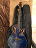 OVATION奥威逊CE44、CE48系列民谣吉他单板CE44C古典电箱琴葡萄音孔圆背 超薄标准版【CE48-1】日落色 实拍图