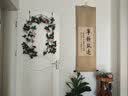 假花藤条阳台空调管 仿真玫瑰花藤拱门塑料花藤蔓绿植物花藤装饰 【16头玫瑰粉色】 实拍图