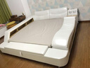 佐特 床皮床双人床 现代简约主卧多功能电动按摩储物真皮大床婚床1.8 单床（颜色下单备注） 智能旗舰版【框架结构】 实拍图