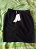 衣品饰卫夏季包臀半身裙女短裙不规则开叉一步裙职业包裙西装裙工装裙弹力 黑色 S 实拍图