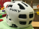 PUKY儿童平衡车头盔小孩滑步车自行车全盔安全帽N1 白色M 实拍图