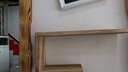 憨娃实木挂墙博古架壁挂式架展示墙上搁板置物架装饰木架层板格子隔板多宝阁古董架展示装饰木架 原木色（单个） 40CM长*12CM深*18CM高（单个） 实拍图