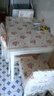 温恋 浪漫时尚小碎花桌布餐桌椅垫田园蕾丝方桌茶几布艺餐桌布椅垫 镜中花 桌布130*130cm含花边 实拍图
