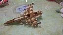 SUMUZU3D立体拼插玩具木质木制拼图汽车战斗机轮船儿童节积木拼装礼物 两栖轰炸机 实拍图