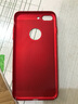 劲皇适用于iPhone 8苹果7散热手机壳液态硅胶全包壳苹果8P/7plus透气防摔保护壳套蜂窝网孔 5.5苹果7Plus/8plus手机壳红色 实拍图