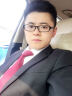 墨诺佰 领带男士商务职业领带正装经典8CM纯色领带礼盒装 酒红 实拍图