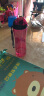 乐扣乐扣 夏季塑料水杯 便携男女学生运动水杯 手提喝水杯 带挂绳 650ml(红色+绿色) 实拍图