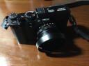 JJC 相机遮光罩 适用于富士X100VI X100V X100F X100S X100V X70 替代LH-X100 配转接环 配件 黑色一代（不兼容原装镜头盖） 实拍图