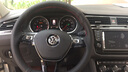 奥迈尔 大众真皮手缝方向盘套新探岳途昂途岳朗逸高尔夫7速腾凌渡宝来POLO迈腾帕萨特途观L把套改装 黑色红线两侧打孔 途观L 实拍图