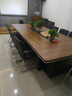 迅扬会议桌长桌6-8人桌椅组合现代简约会客桌板式培训桌洽谈办公桌 6.0*1.6米可坐22人左右 实拍图