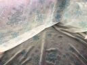 美丽契约 田园花朵半遮光窗帘韩式客厅卧室窗帘 蓝色田园-布(挂钩) 3.5米宽x2.7高一片 实拍图