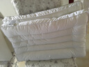 艺被低枕头薄枕头矮枕头软枕扁枕芯趴睡可水洗忱头薄枕长枕平枕心成人 常规款（软硬适中）一只装 枕上之后约6cm 实拍图