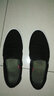 易帝（YIDI）男鞋 新款男士休闲鞋 纯色低帮舒适百搭透气帆布鞋板鞋 D8051 黑色 40 实拍图