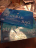 20C特厚文件资料袋透明文件袋A4彩色按扣袋A4 My clear bag资料袋防水简历袋学生试卷袋 蓝色20个装 实拍图